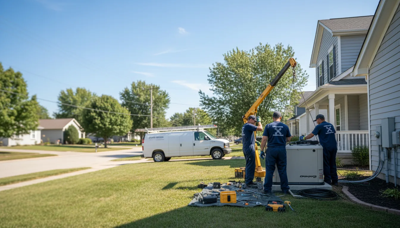 Generator Installation in Burlington, NJ near me